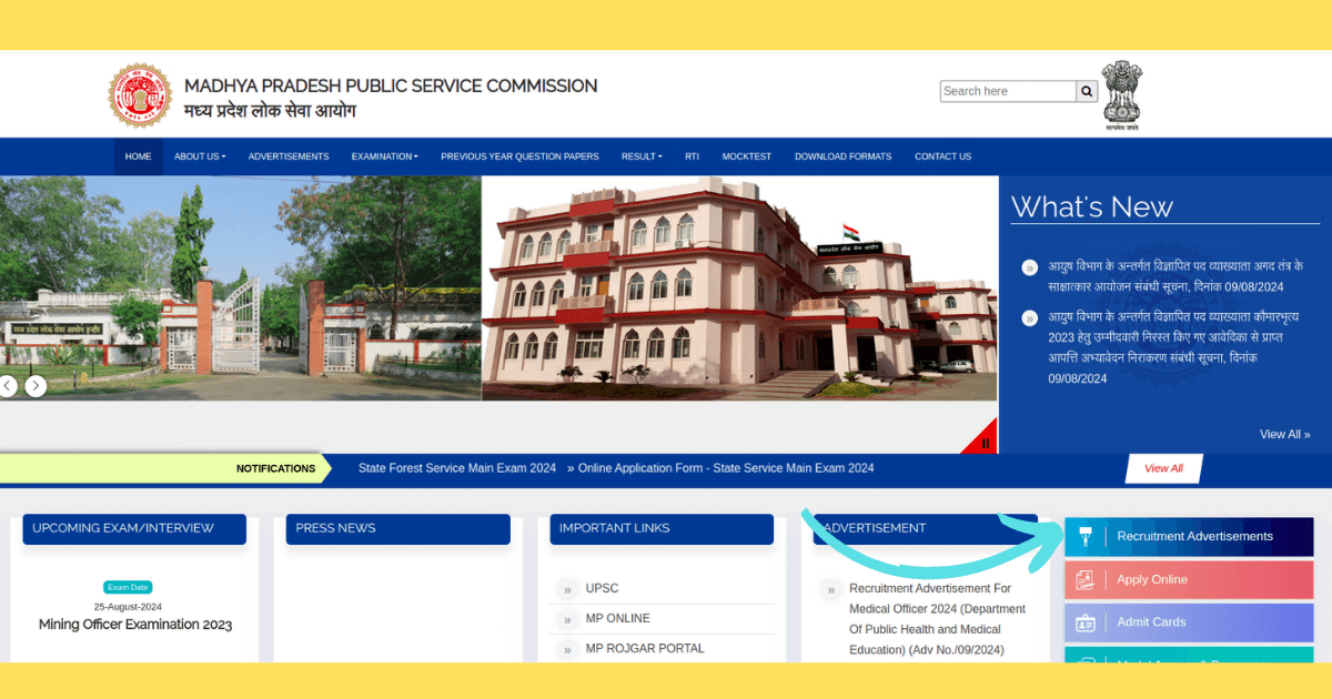 mppsc recruitment 2024 apply hindi